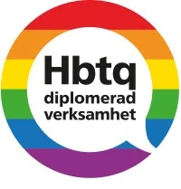 Logotyp för hbtq-certifiering