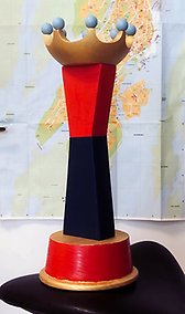 Egenhändigt gjort pokal i trä
