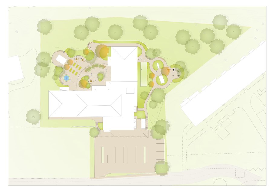 Illustrationsplan för nytt särskilt boende för äldre