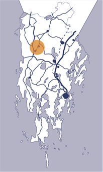 Orienteringskarta Spångbro och Sunnerby